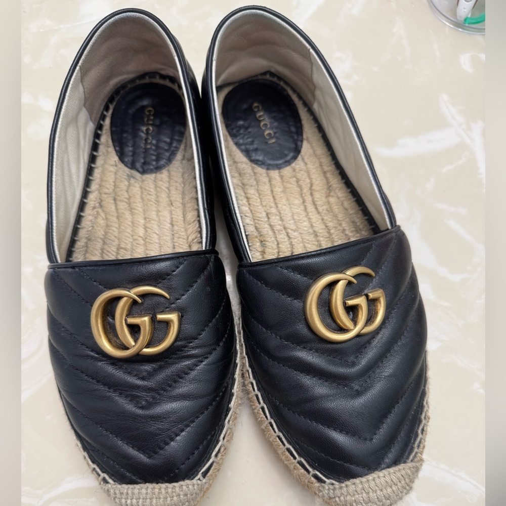 Authentic Gucci espadrilles